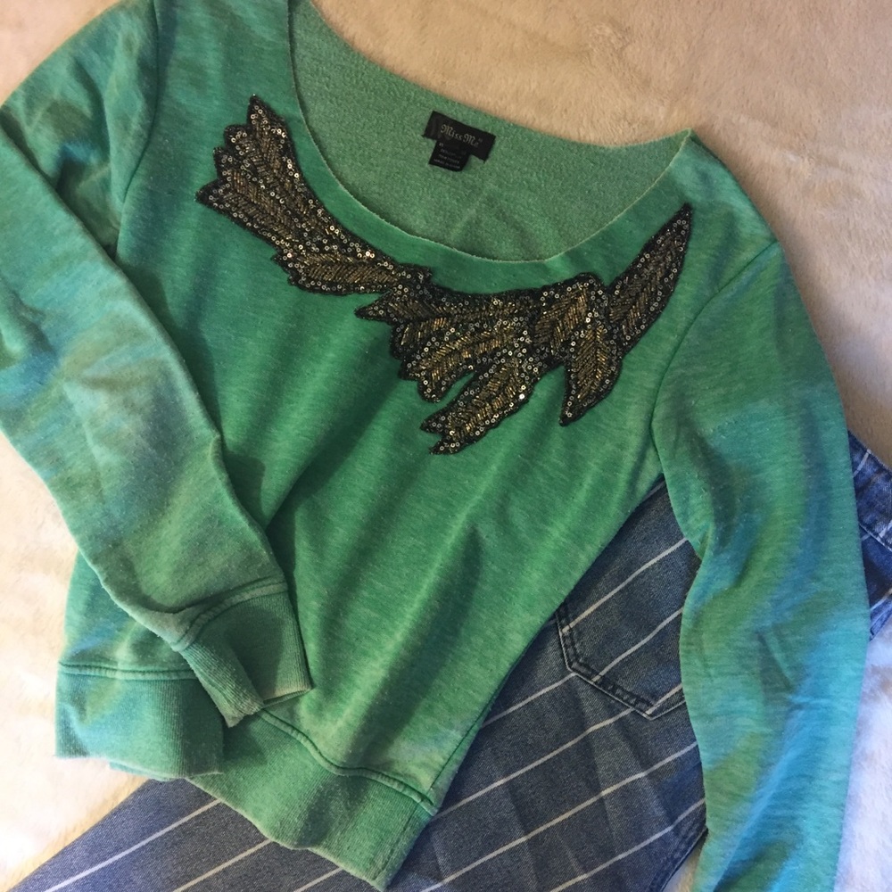 Miss Me Beaded Sweater